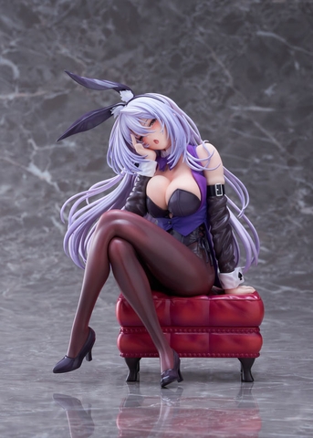 MÔ HÌNH AMAGASA TSUDURI She Laughs Shy...I Feel Ashamed Bunny Style Illustrated by Piromizu 1/7 Complete Figure(Plum) FIGURE CHÍNH HÃNG