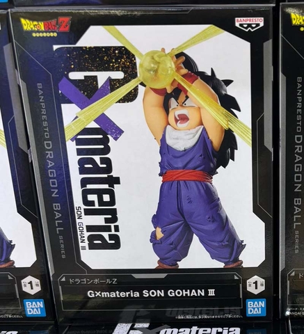 MÔ HÌNH Son Gohan - Dragon Ball Z - GxMateria - III (Bandai Spirits) FIGURE CHÍNH HÃNG