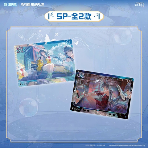 THẺ BÀI Vsinger Luo Tianyi - Echo - Cards Collection (BUFFUN) PACK CARD CHÍNH HÃNG