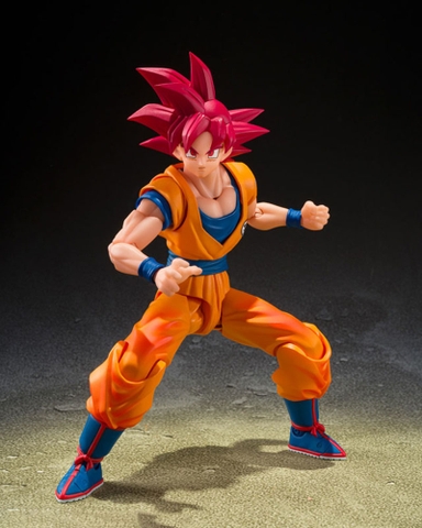 [Pre Order] Mô Hình Son Goku SSJ God - God Aura - Dragon Ball Super - S.H.Figuarts (Bandai Spirits) FIGURE CHÍNH HÃNG