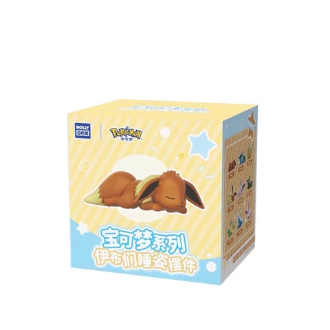 MÔ HÌNH Blind Box Pokemon - Sleeping Eevolution (Holly Box) FIGURE CHÍNH HÃNG
