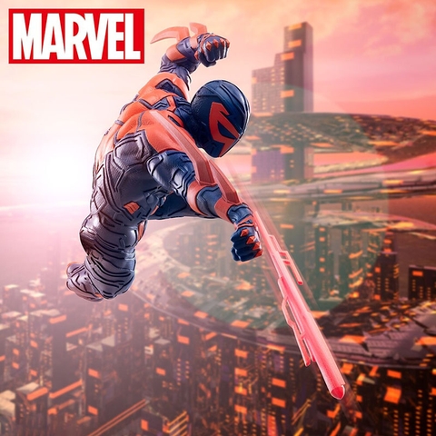 MÔ HÌNH Spider-Man 2099 - Spider-Man: Across the Spider-Verse - Marvel - Luminasta (SEGA) FIGURE CHÍNH HÃNG