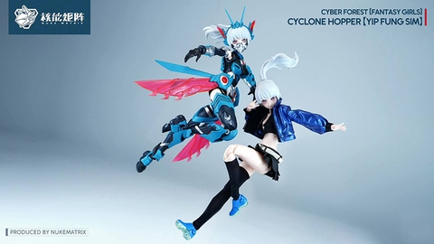 [PRE ORDER] MÔ HÌNH Cyclone Hopper [Yip Fung Sim] - Cyber Forest (Fantasy Girl) (Nuke Matrix) MODEL KIT CHÍNH HÃNG
