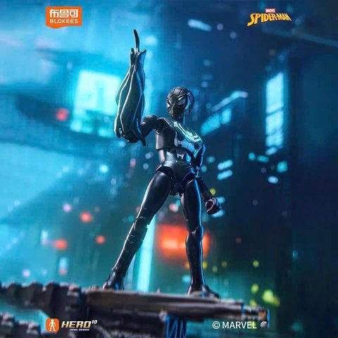 MÔ HÌNH Blind Box Spider-Man Galaxy Version 05 - Marvel Hero (Blokees) Model Kit CHÍNH HÃNG