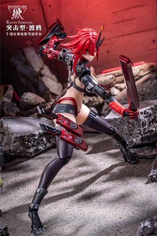 MÔ HÌNH Wolf-Mastiff Force Karas Samurai - 1/9 Action Figure (AniMester) FIGURE CHÍNH HÃNG