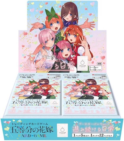 THẺ BÀI Gotoubun no Hanayome (The Quintessential Quintuplets) - Card Game Vol.5  (Bushiroad) PACK CARD CHÍNH HÃNG