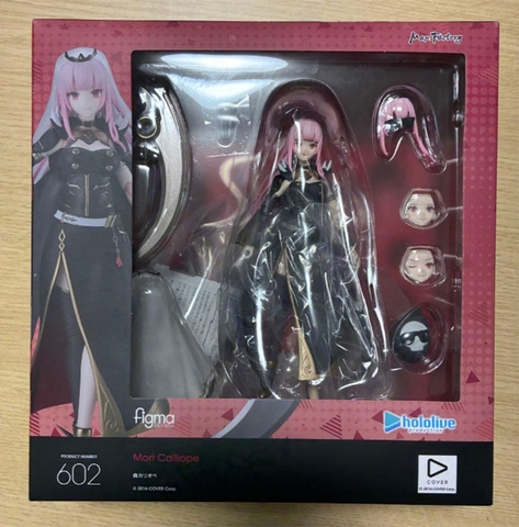 MÔ HÌNH Mori Calliope - Hololive - Figma (#602) (Max Factory) ACTION FIGURE CHÍNH HÃNG