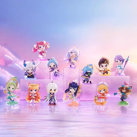 BLIND BOX MÔ HÌNH League of legends - Fight For the Golden Spatula Chibi (POP MART) FIGURE CHÍNH HÃNG