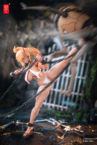 [PRE ORDER] MÔ HÌNH Oni Miko Second Daughter Momiji - Ore no Isekai Bouken (RPGEX-08) (Snail Shell) ACTION FIGURE CHÍNH HÃNG