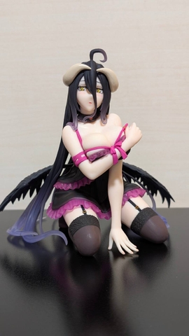 MÔ HÌNH Albedo - Overlord - Desktop Cute - Negligee ver. (Taito) FIGURE CHÍNH HÃNG