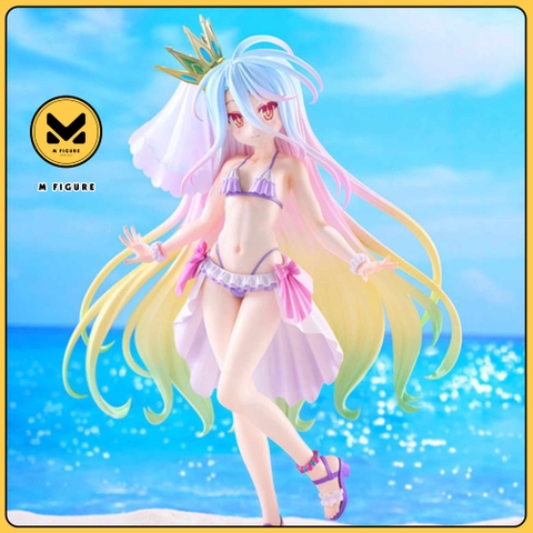 [PRE ORDER] MÔ HÌNH No Game No Life - Shiro - Tenitol - Tenitol Tall - Swimsuit Dress Ver. (FuRyu) FIGURE CHÍNH HÃNG