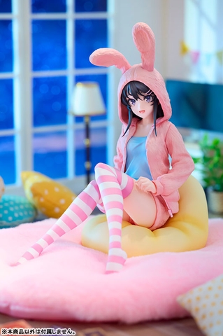 MÔ HÌNH Seishun Buta Yarou wa Randoseru Girl no Yume o Minai - Sakurajima Mai - KDcolle - 1/7 - Hoodie☆Look Rabbit Ears ver. (Kadokawa) FIGURE CHÍNH HÃNG