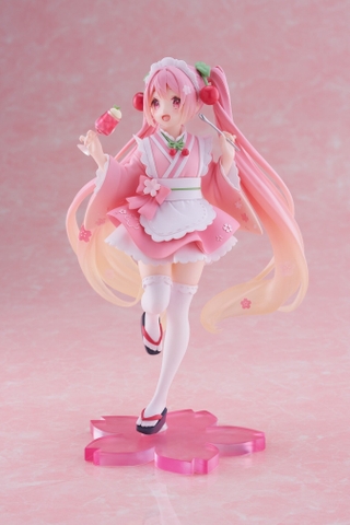 MÔ HÌNH Hatsune Miku - Vocaloid - Coreful Figure - Sakura, Wafuu Kissa ver. (Taito) FIGURE CHÍNH HÃNG