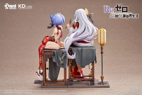 [Pre Order] MÔ HÌNH Emilia & Rem - Re:Zero kara Hajimeru Isekai Seikatsu - KDcolle - 1/7 - Elegant Beauty Ver., New Year Limited Edition (AniMester, Kadokawa) FIGURE CHÍNH HÃNG