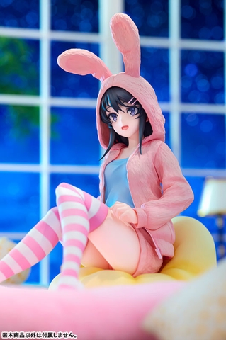 MÔ HÌNH Seishun Buta Yarou wa Randoseru Girl no Yume o Minai - Sakurajima Mai - KDcolle - 1/7 - Hoodie☆Look Rabbit Ears ver. (Kadokawa) FIGURE CHÍNH HÃNG
