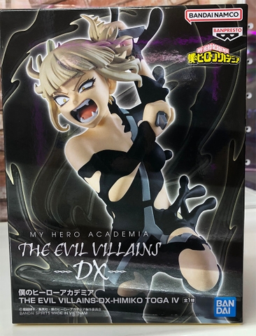 MÔ HÌNH Toga Himiko - Boku no Hero Academia - The Evil Villains -DX- - IV (Bandai Spirits) FIGURE CHÍNH HÃNG