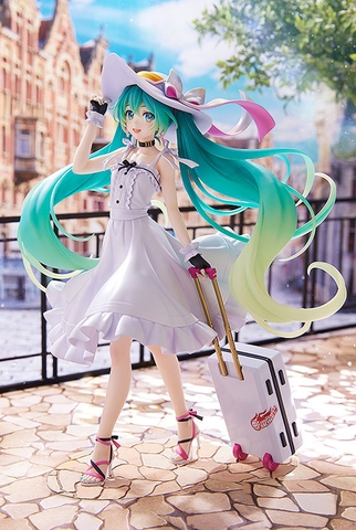 MÔ HÌNH Hatsune Miku GT Project Racing Miku 2021 Private Ver. 1/7 Complete Figure(Max Factory) FIGURE CHÍNH HÃNG