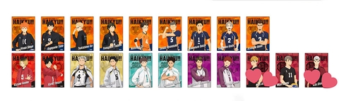 THẺ BÀI HaiKyuu!! Clear Card - Haikyuu!! (MOVIC) BOX PACK CARD CHÍNH HÃNG