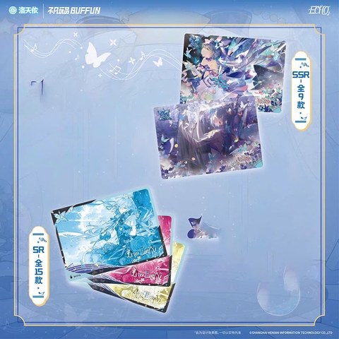 THẺ BÀI Vsinger Luo Tianyi - Echo - Cards Collection (BUFFUN) PACK CARD CHÍNH HÃNG