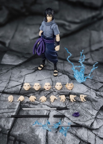 [Pre Order] Mô Hình Uchiha Sasuke - Solitary Shinobi - Naruto Shippuuden - S.H.Figuarts (Bandai Spirits) FIGURE CHÍNH HÃNG
