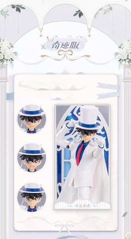 Mô Hình Kuroba Kaito -  Meitantei Conan White Dress - Fantastics Series Action Figure (Blokees) FIGURE CHÍNH HÃNG