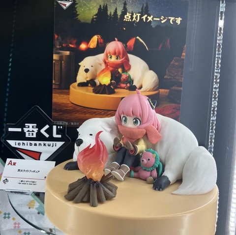 MÔ HÌNH Anya Forger & Bond Forger - Takibi Light Ichiban Kuji Spy×Family-Get ready to have fun (A Prize) (BANDAI SPIRITS) FIGURE CHÍNH HÃNG