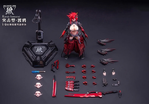 MÔ HÌNH Wolf-Mastiff Force Karas Samurai - 1/9 Action Figure (AniMester) FIGURE CHÍNH HÃNG