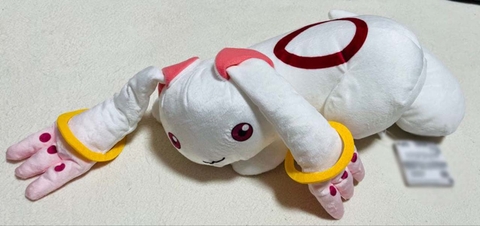 BÔNG Kyuubey - Gekijouban Mahou Shoujo Madoka★Magica: Hangyaku no Monogatari - Mecha Mofugutto Nuigurumi - II (Banpresto) FLUSH CHÍNH HÃNG