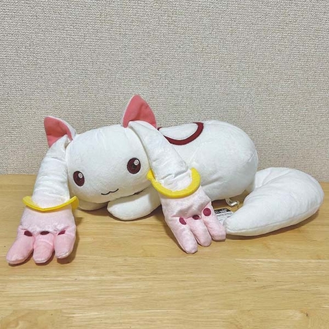 BÔNG Kyuubey - Gekijouban Mahou Shoujo Madoka★Magica: Hangyaku no Monogatari - Mecha Mofugutto Nuigurumi - II (Banpresto) FLUSH CHÍNH HÃNG
