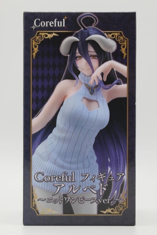 MÔ HÌNH Overlord IV - Albedo - Coreful Figure - Knit Onepiece ver. (Taito) FIGURE CHÍNH HÃNG