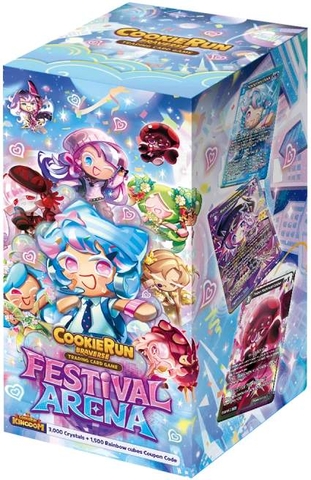 THẺ BÀI CookieRun: Braverse Trading Card Game – Festival Arena (BS12) (Crème Knights) PACK CARD CHÍNH HÃNG