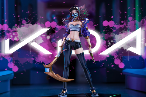 MÔ HÌNH League of Legends - Akali - 1/7 - K/DA (Apex Innovation) FIGURE CHÍNH HÃNG