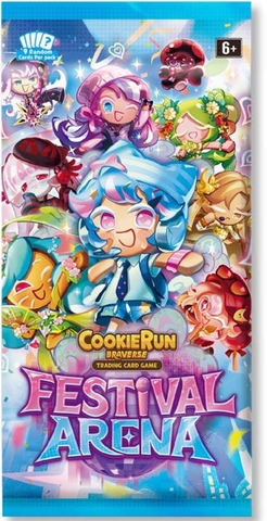 THẺ BÀI CookieRun: Braverse Trading Card Game – Festival Arena (BS12) (Crème Knights) PACK CARD CHÍNH HÃNG