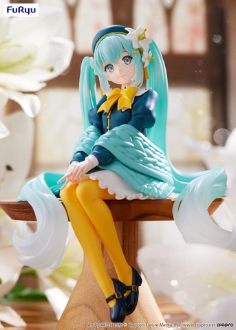 MÔ HÌNH Hatsune Miku - Vocaloid - Flower Fairy - Noodle Stopper Figure - Lily (FuRyu) CHÍNH HÃNG