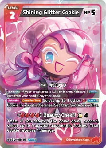 THẺ BÀI CookieRun: Braverse Trading Card Game – Festival Arena (BS12) (Crème Knights) PACK CARD CHÍNH HÃNG