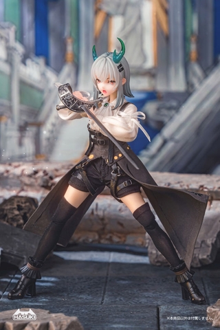 MÔ HÌNH pocket art Series PA008 Rose Knight Gloria 1/12 Complete Model Action Figure(HASUKI) FIGURE CHÍNH HÃNG