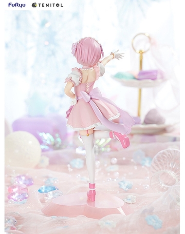 MÔ HÌNH Ram - Re:Zero kara Hajimeru Isekai Seikatsu - Tenitol - Yumekawa Maid (FuRyu) FIGURE CHÍNH HÃNG