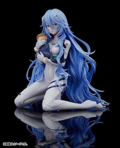 MÔ HÌNH Rei Ayanami - Rebuild of Evangelion - Long Hair Ver. - 1/7 Complete Figure(Good Smile Company) FIGURE CHÍNH HÃNG