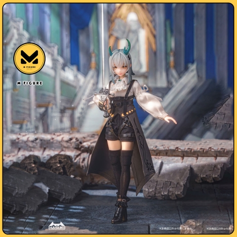 MÔ HÌNH pocket art Series PA008 Rose Knight Gloria 1/12 Complete Model Action Figure(HASUKI) FIGURE CHÍNH HÃNG