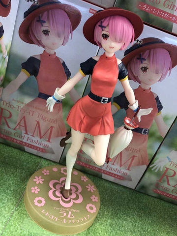 MÔ HÌNH Ram - Re:Zero kara Hajimeru Isekai Seikatsu - Trio-Try-iT - Retro Girl Fashion (FuRyu) FIGURE CHÍNH HÃNG