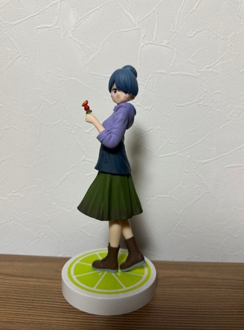 MÔ HÌNH Shima Rin - Yurucamp Season 3 - Furyu Kuji - Minna no Kuji Yuru Camp Season 3 (Last Get Prize) - Last Get Ver. (FuRyu) FIGURE CHÍNH HÃNG