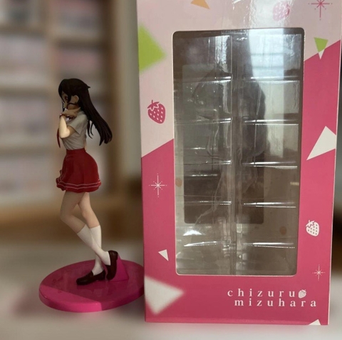 MÔ HÌNH Mizuhara Chizuru - Kanojo, Okarishimasu - Ichiban Kuji Kanojo, Okarishimasu Manzokudo 5 ~Seishun if~ (A Prize) - if Seifuku (Bandai Spirits) FIGURE CHÍNH HÃNG