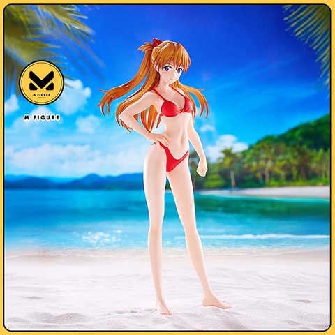 [PRE ORDER] MÔ HÌNH Souryuu Asuka Langley - Evangelion Shin Gekijouban - Beach Queens - Pop Up Parade - Bikini Style, L (Wave) FIGURE CHÍNH HÃNG