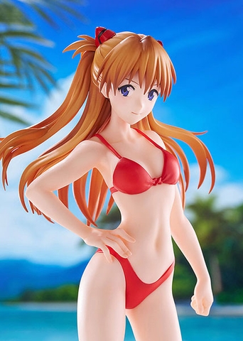 [PRE ORDER] MÔ HÌNH Souryuu Asuka Langley - Evangelion Shin Gekijouban - Beach Queens - Pop Up Parade - Bikini Style, L (Wave) FIGURE CHÍNH HÃNG