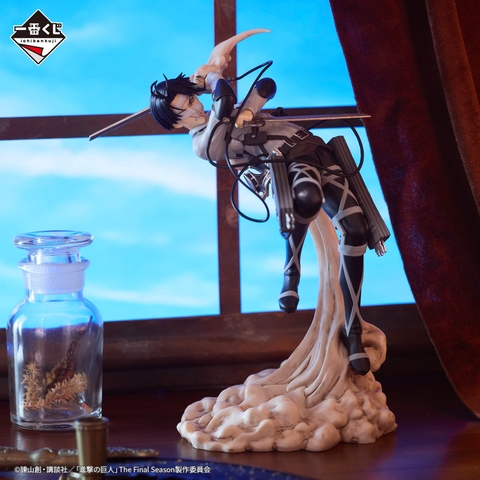 MÔ HÌNH Levi - Attack on Titan The Final Season - Ichiban Kuji - Ichiban Kuji Shingeki no Kyojin ~Jinarashi~ (B Prize) (Bandai Spirits) FIGURE CHÍNH HÃNG