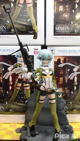 MÔ HÌNH Sinon & Hecate II - Sword Art Online II - SQ (Banpresto) FIGURE CHÍNH HÃNG