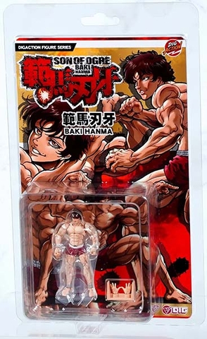 MÔ HÌNH Hanma Baki - Digaction - 1/24 (Digism) FIGURE CHÍNH HÃNG