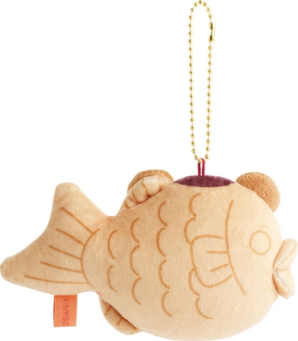 BÔNG Rilakkuma - Burasage Plush - Taiyaki (San-X) PLUSH CHÍNH HÃNG