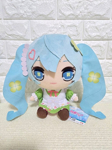 BÔNG Hatsune Miku - Piapro Characters - Kyurumaru - Clover (FuRyu)) PLUSH CHÍNH HÃNG