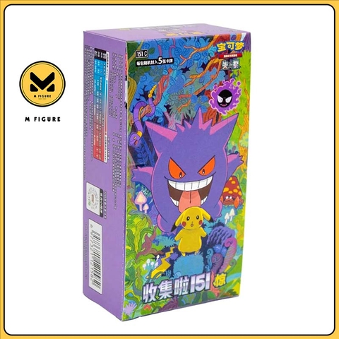 THẺ BÀI Pokemon - 151C Suprise - Slim Booster Box (The Pokemon Company) PACK CARD CHÍNH HÃNG